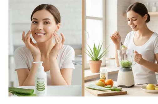 অ্যালোভেরা দৈনন্দিন জীবনে