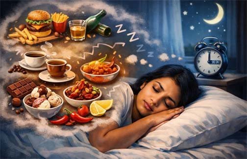 রাতের ঘুম ব্যাহত হচ্ছে