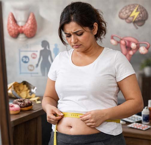 হঠাৎ ওজন বেড়ে যাওয়া