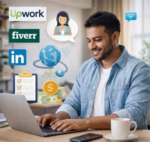 ফ্রিল্যান্সিং করার জন্য