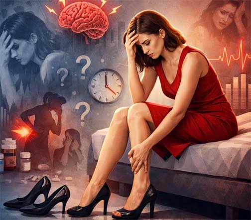 হাই হিল পরলে