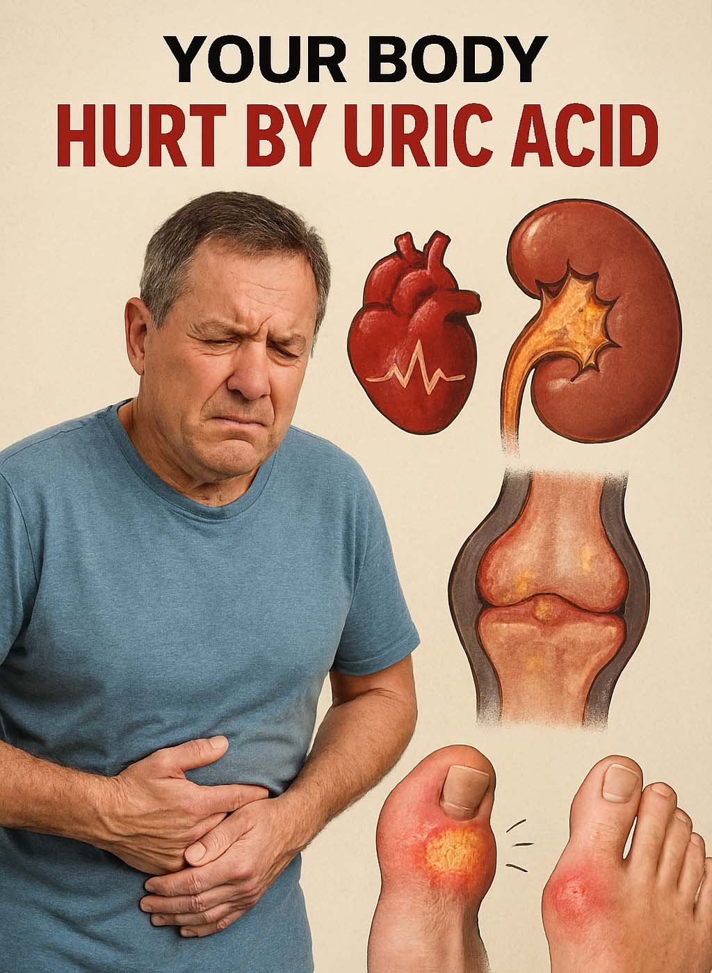 ইউরিক অ্যাসিড কি কি ক্ষতি করছে