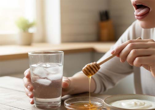 জিভ পুড়ে গেলে দ্রুত আরাম