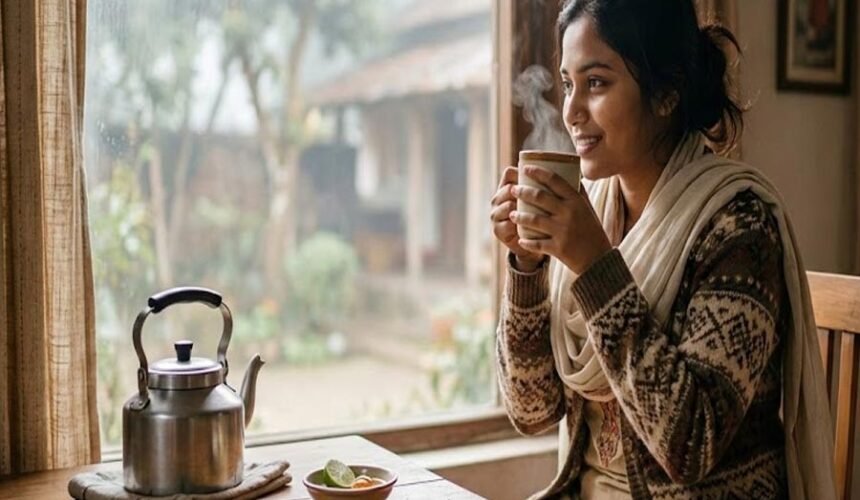 খালি পেটে গরম পানি পান